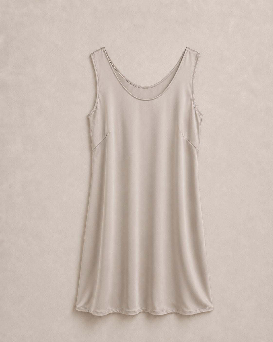 Sleeveless Silk Mini Dress