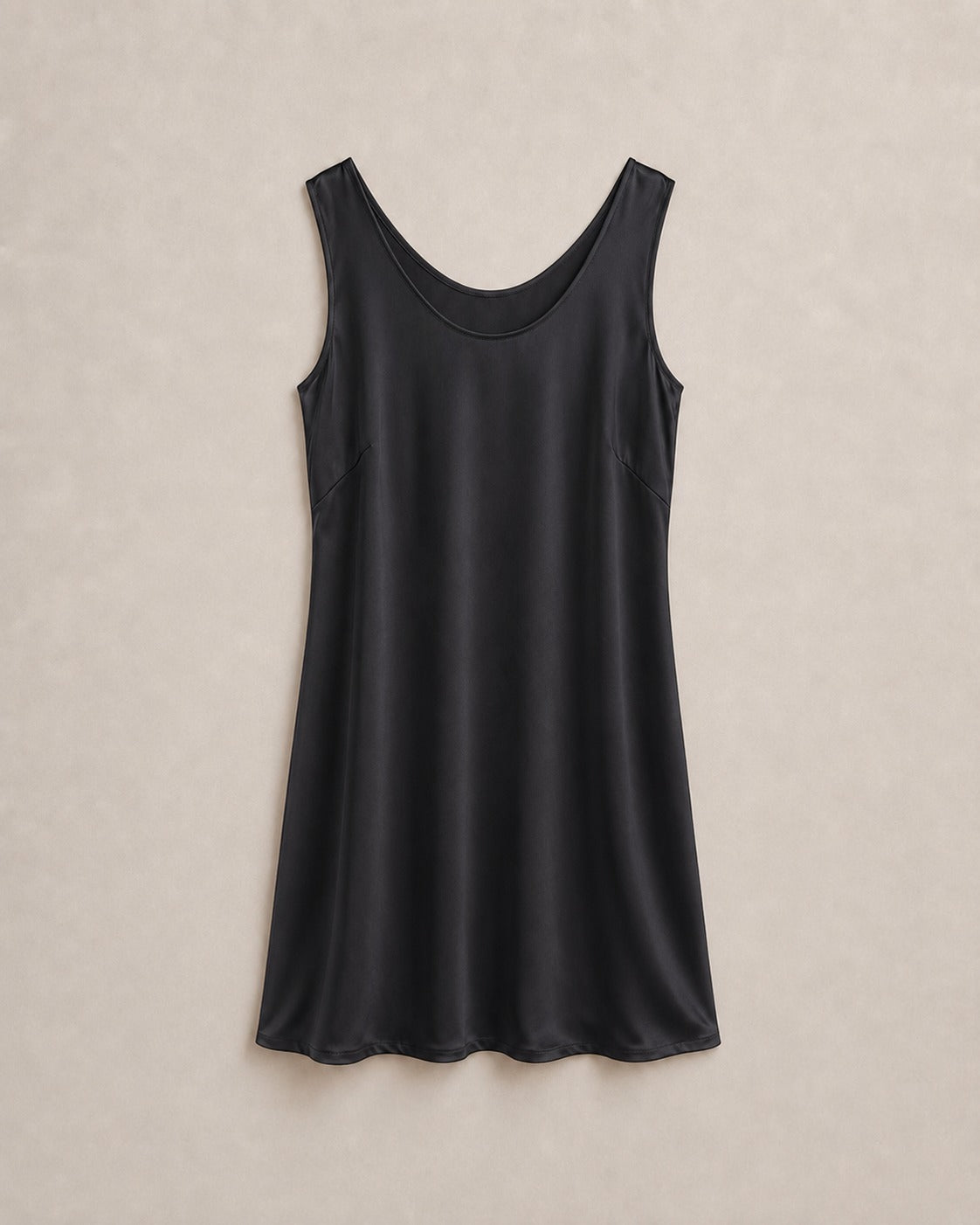 Sleeveless Silk Mini Dress