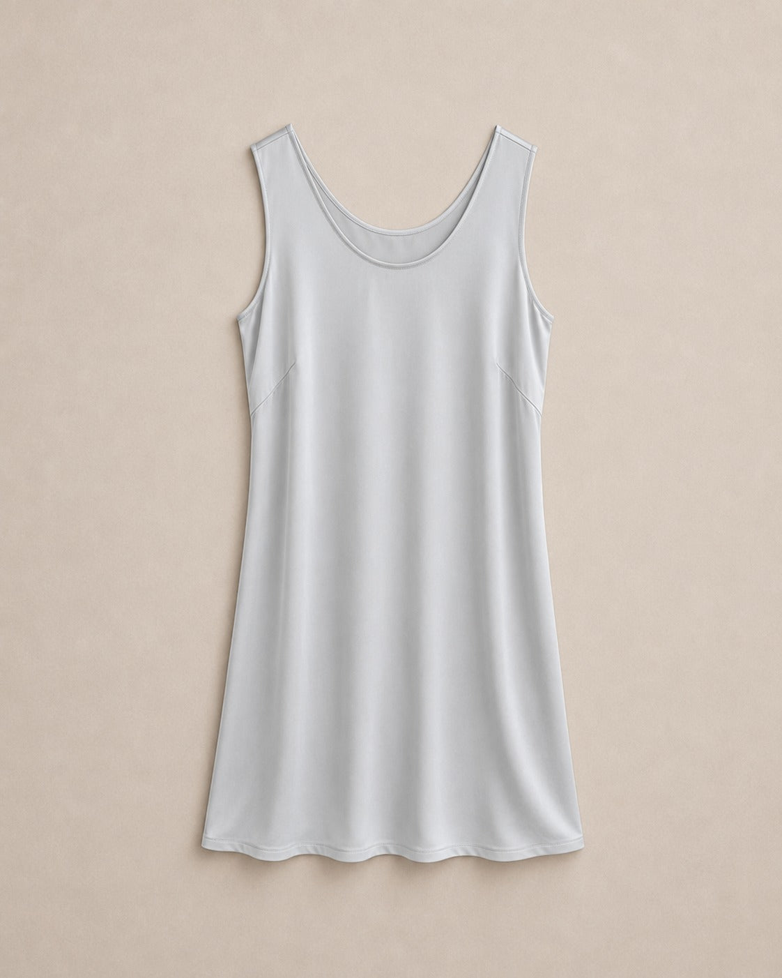 Sleeveless Silk Mini Dress