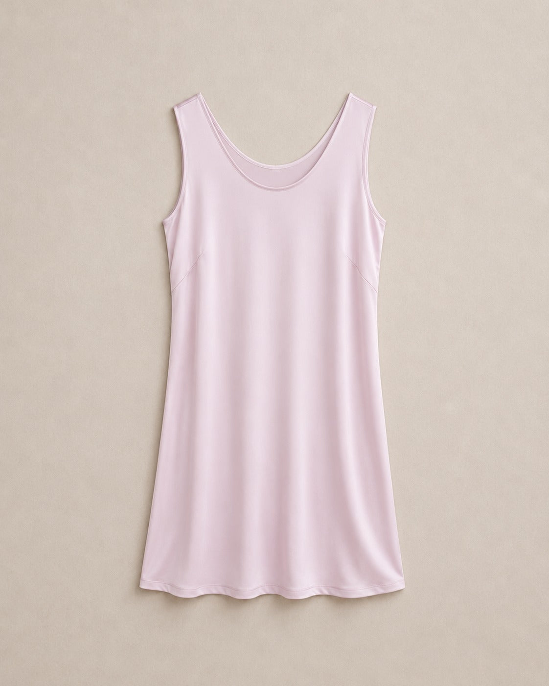 Sleeveless Silk Mini Dress