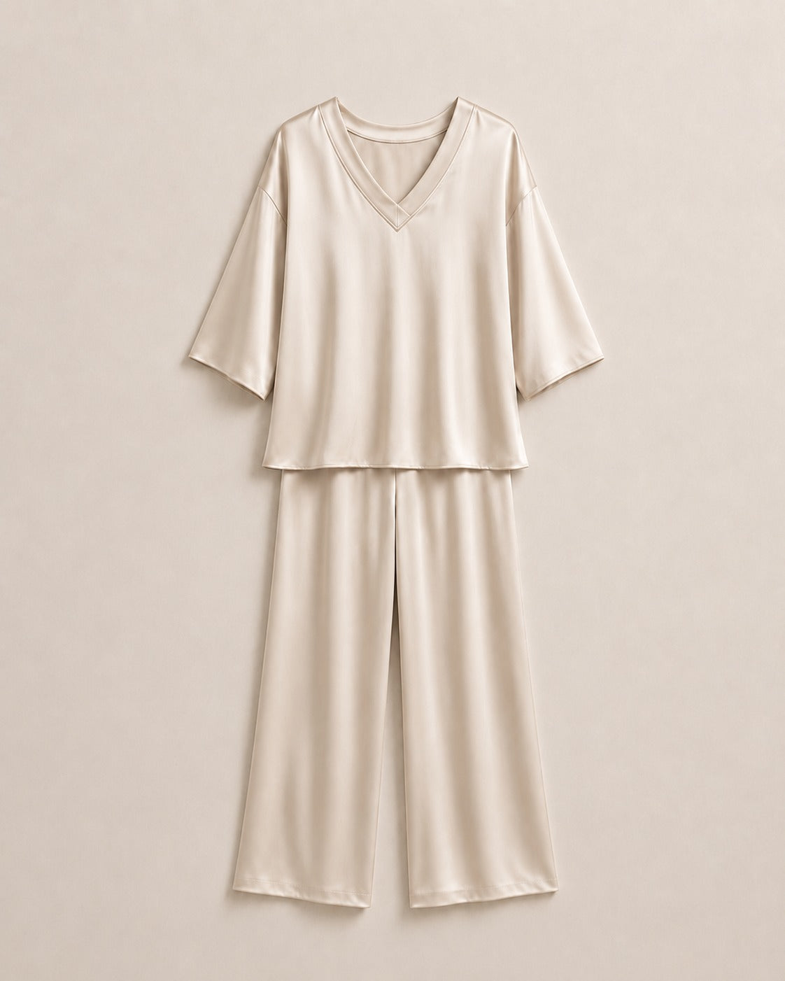 Silk Satin Pajama Set