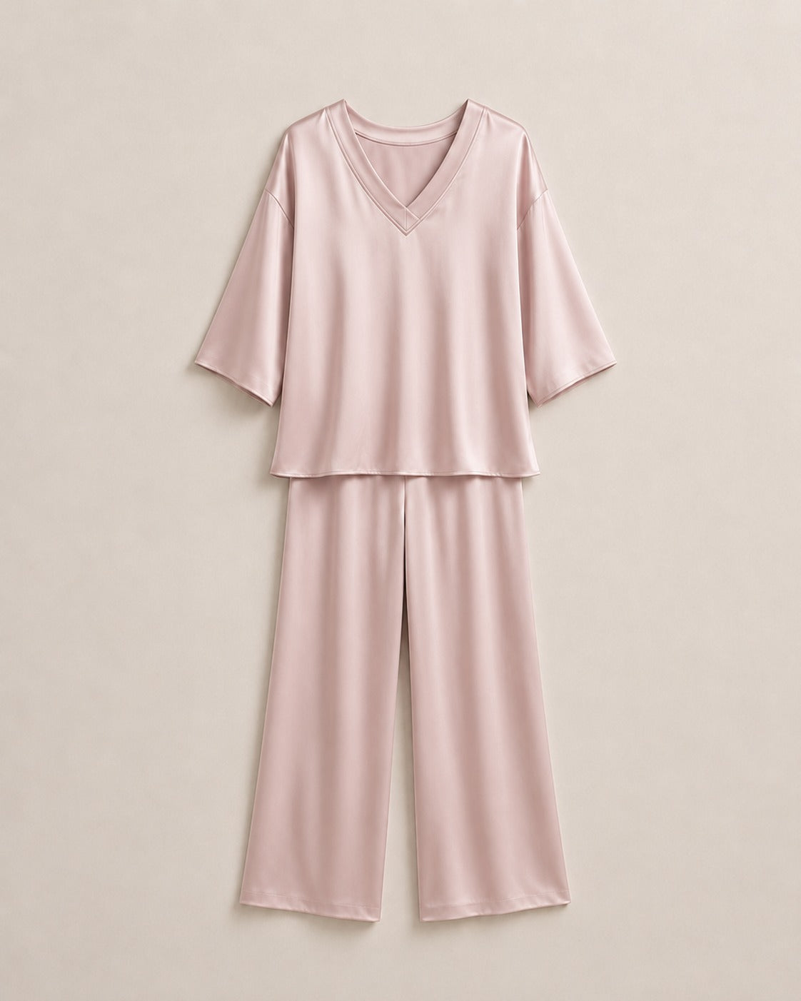 Silk Satin Pajama Set