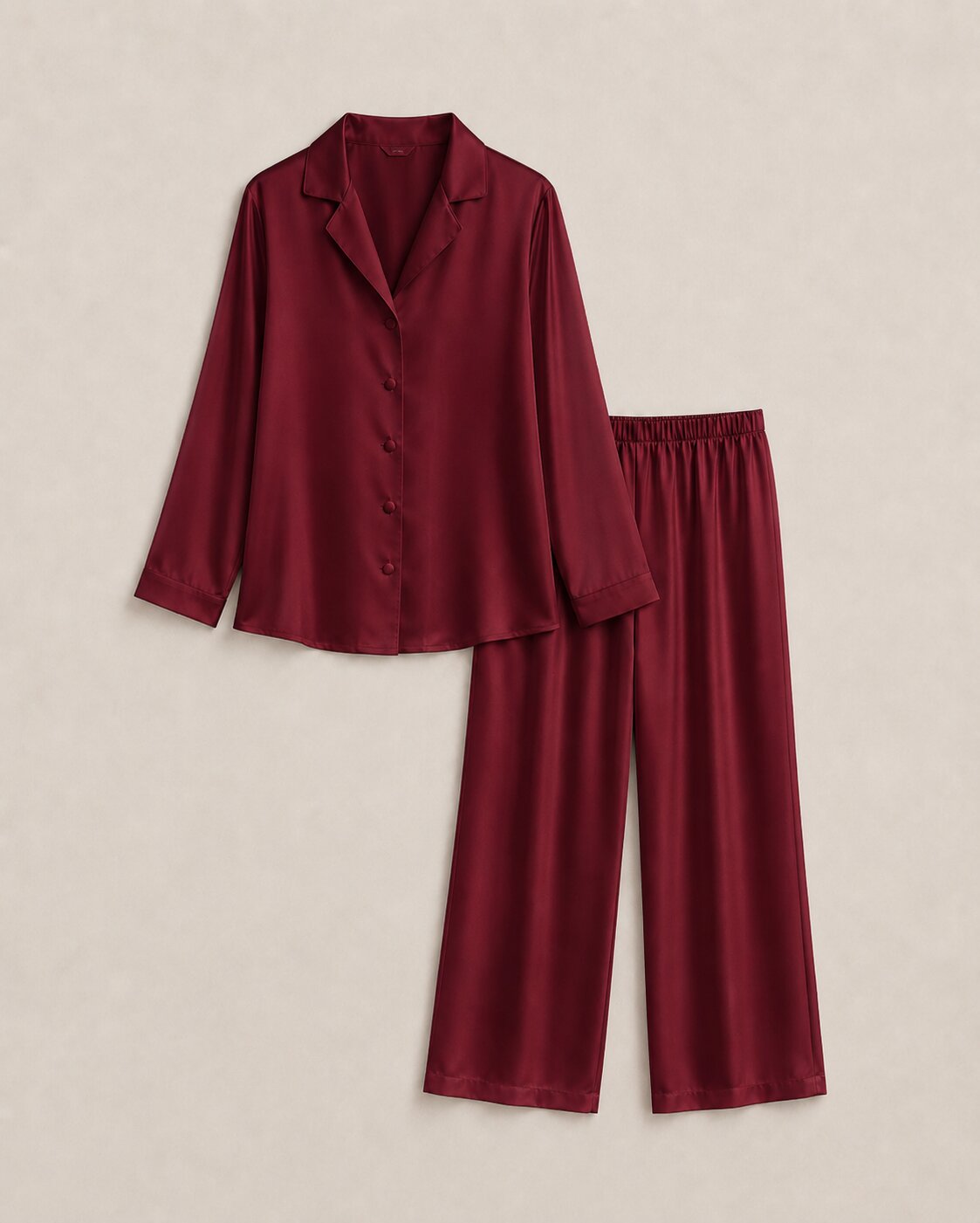 Pajamas 3 burgundy packshot