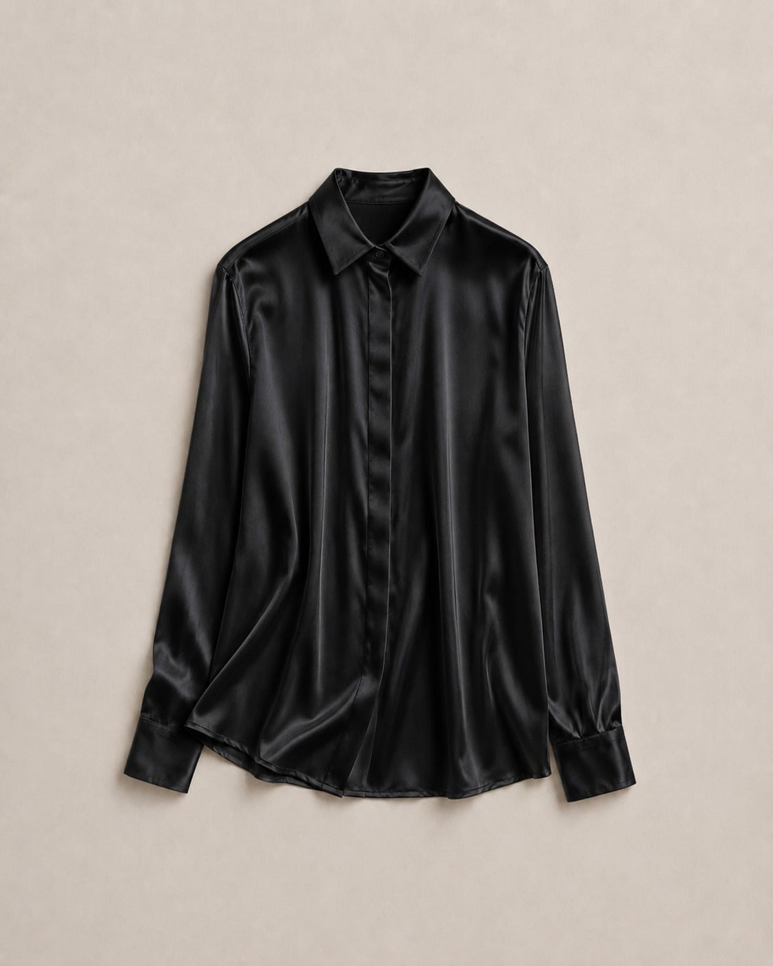Silk Satin Shirt