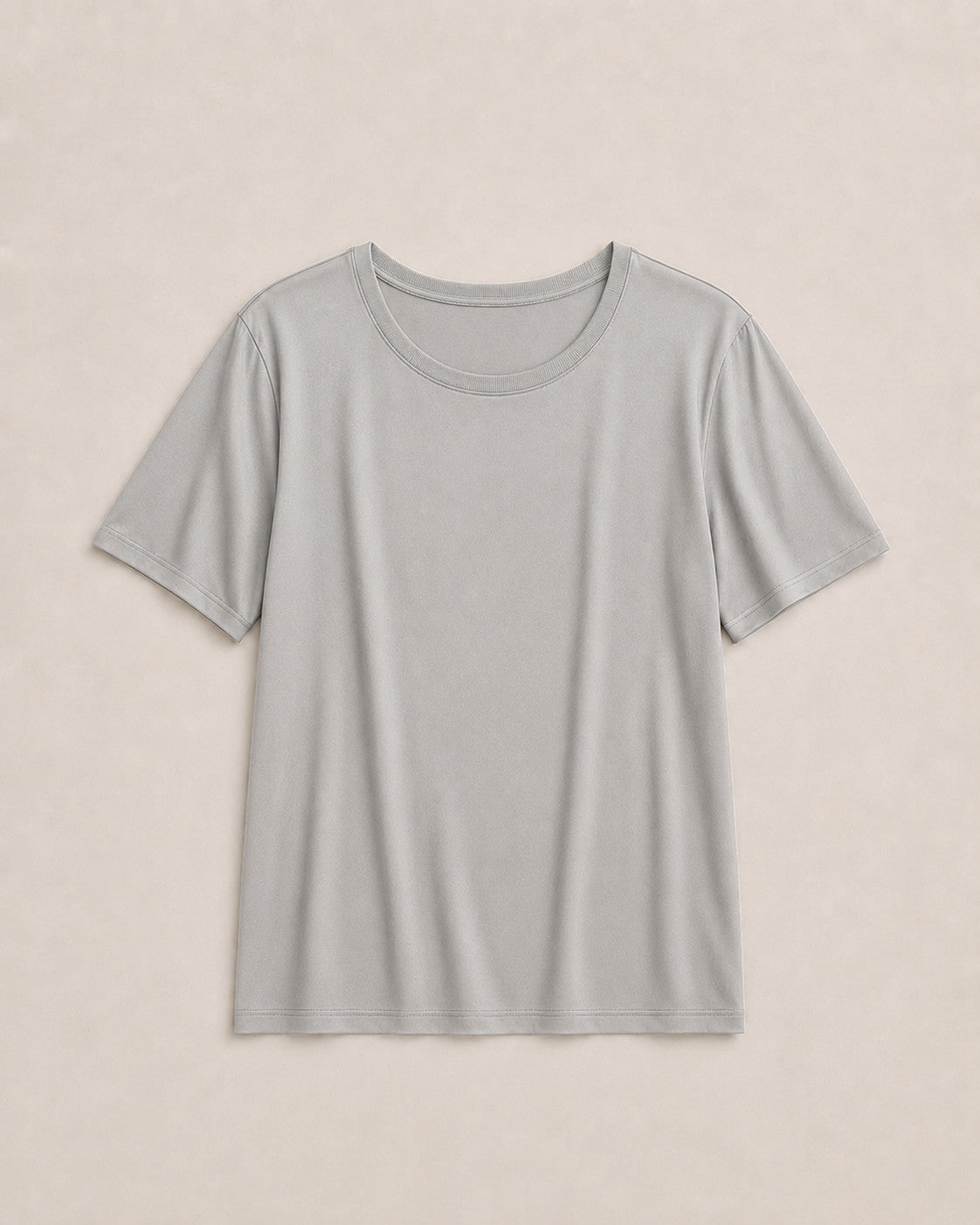 Silk Knit T-Shirt