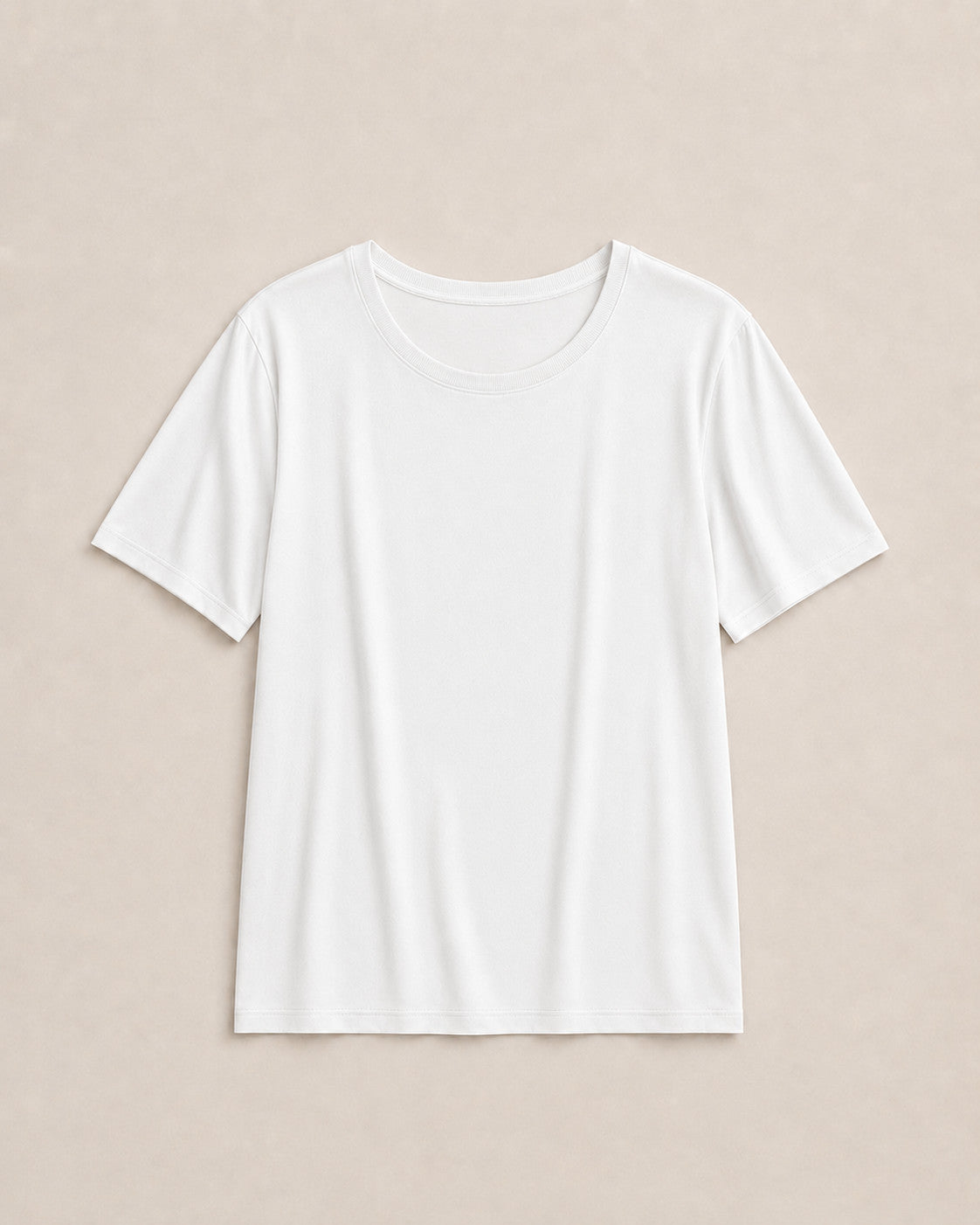 Silk Knit T-Shirt